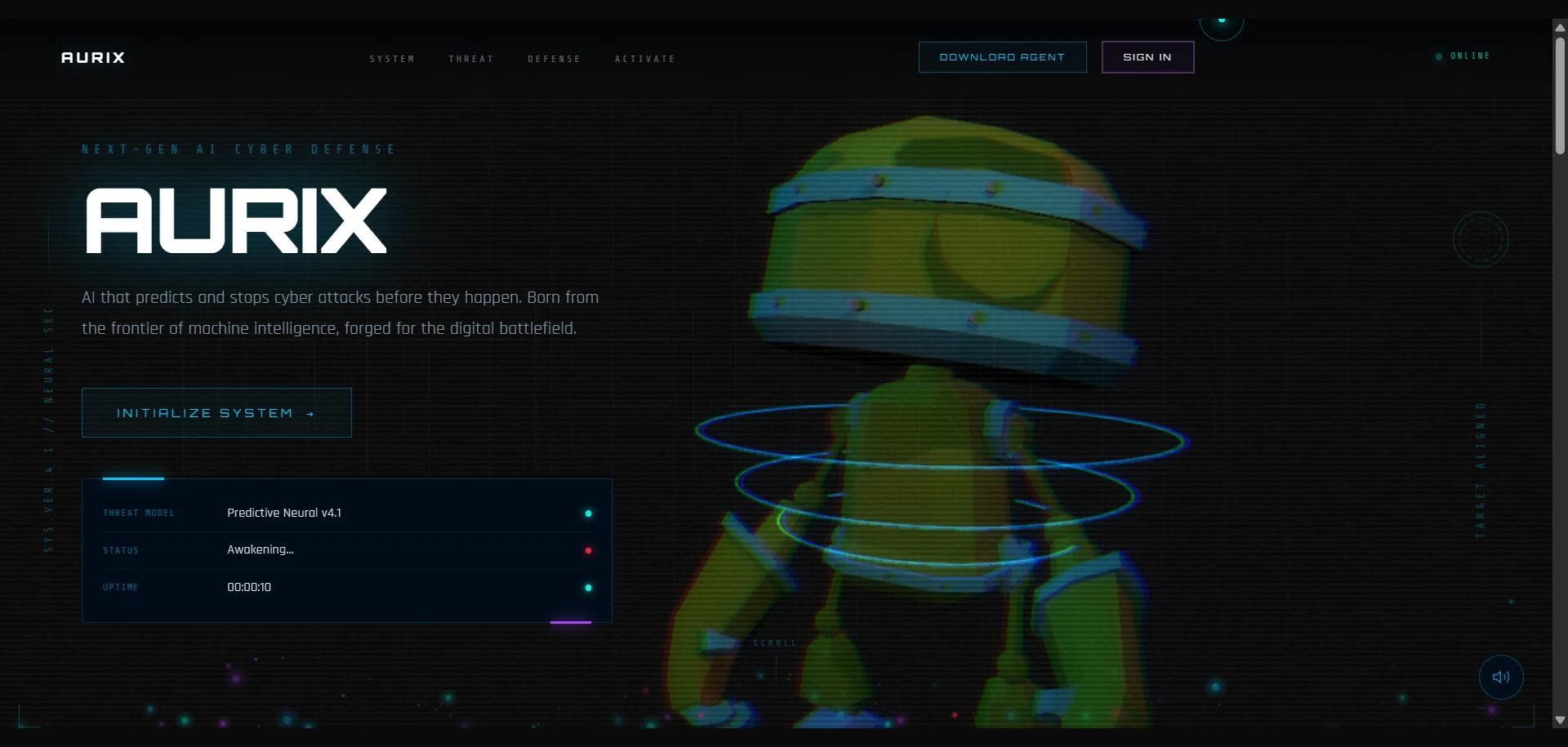 AURIX project screenshot